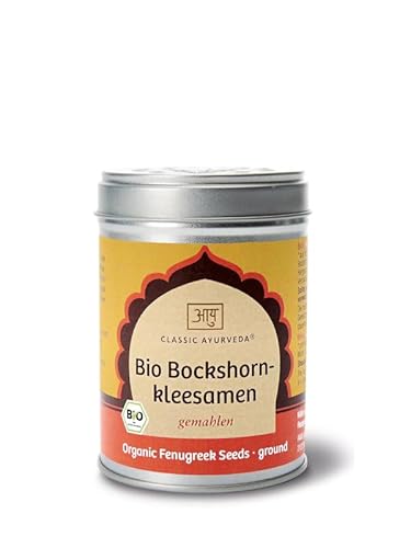 Classic Ayurveda - Bio Bockshornkleesamen gemahlen - 100 g - Verfeinert Currys und Gemüsegerichte mit einzigartigem Aroma Classic Ayurveda - Bio Bockshornkleesamen gemahlen - 100 g - Verfeinert Currys und Gemüsegerichte mit einzigartigem Aroma von Classic Ayurveda