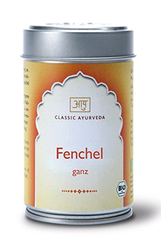 Classic Ayurveda Bio Fenchel, ganz, 40 g von Classic Ayurveda