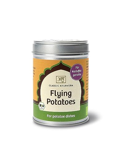 Classic Ayurveda | Bio | Flying Potatoes | Kartoffelgewürz | Gewürzmischung | Ayurveda | 120 Gramm von Classic Ayurveda