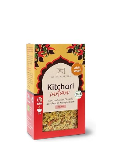 Classic Ayurveda - Kitchari Indisch - Bio zertifiziert - Ayurvedisches Reisgericht -Fertigmischung - 240 g von Classic Ayurveda