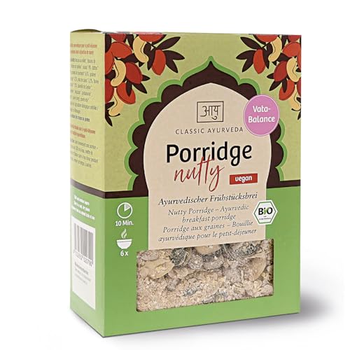 Classic Ayurveda Bio Porridge nussig, Vata, 480 g von Classic Ayurveda