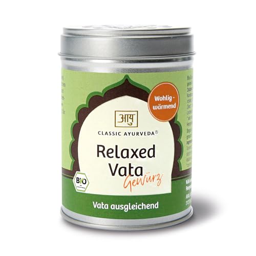 Classic Ayurveda - Bio Relaxed Vata - 70 g - Ayurvedische Mischung zur Harmonisierung des Vata-Typs von Classic Ayurveda