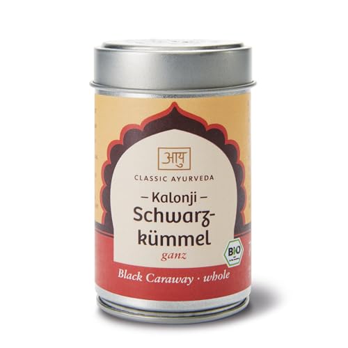 Classic Ayurveda - Kalonji Schwarzkümmel - ganz - Bio zertifiziert - 70 g von Classic Ayurveda