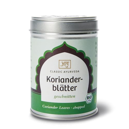Classic Ayurveda - Bio geschnittene Korianderblätter - 15g - Würziges Aroma für vielseitige Gerichte Classic Ayurveda - Bio geschnittene Korianderblätter - 15g - Würziges Aroma für vielseitige Gerichte von Classic Ayurveda