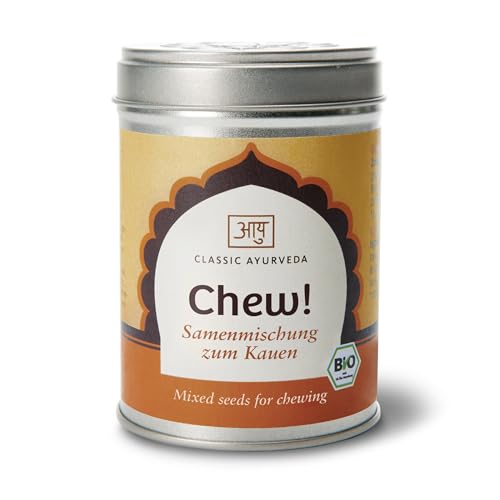 Classic Ayurveda - Chew! - Samenmischung zum Kauen - Bio zertifiziert - 90 g von Classic Ayurveda