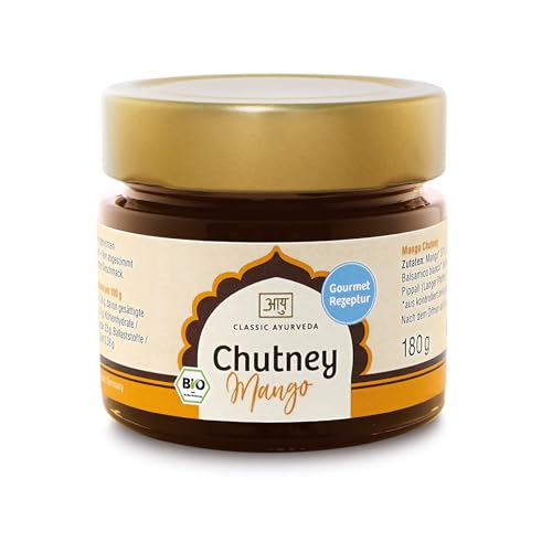 Classic Ayurveda - Chutney Mango - 180 g - Frisch-fruchtig exotische Geschmack - Bio zertifiziert von Classic Ayurveda
