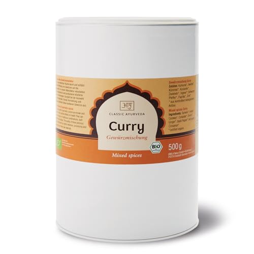 Classic Ayurveda - Curry - Gewürzmischung - Bio zertifiziert - 500 g von Classic Ayurveda