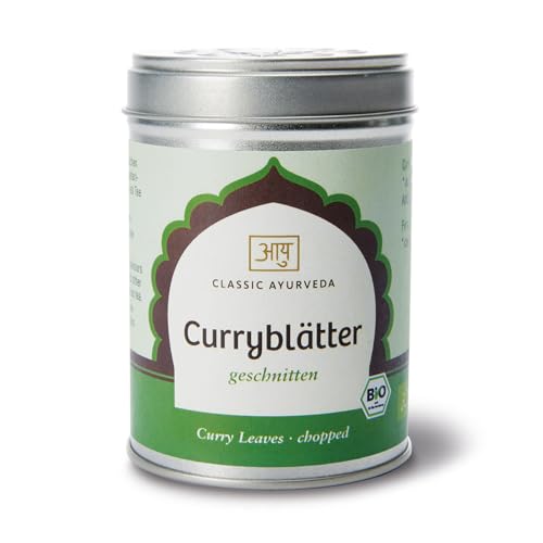 Classic Ayurveda - Curryblätter - geschnitten - Bio zertifiziert - 12 g von Classic Ayurveda