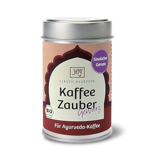 Classic Ayurveda - Bio Kaffee Zauber Gewürz - 50 g - Sinnliches orientalisches Aroma für Ayurveda-Kaffee von Classic Ayurveda
