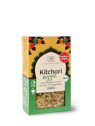 Classic Ayurveda - Kitchari Gemüse - Bio zertifiziert - Ayurvedisches Reisgericht - Fertigmischung - 240 g von Classic Ayurveda