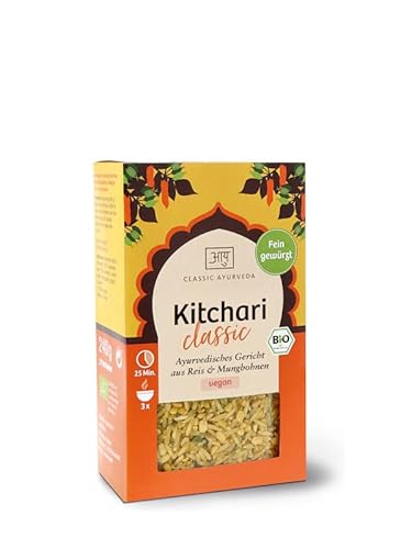 Classic Ayurveda - Kitchari Klassik -Bio zertifiziert - Ayurvedisches Reisgericht - Fertigmischung - 240 g von Classic Ayurveda