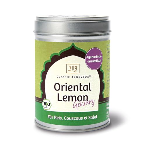 Classic Ayurveda - Bio Oriental Lemon Garden Gewürzmischung - 70 g - Verzaubert mit Aromen des Morgenlandes Classic Ayurveda - Bio Oriental Lemon Garden Gewürzmischung - 70 g - Verzaubert mit Aromen des Morgenlandes von Classic Ayurveda
