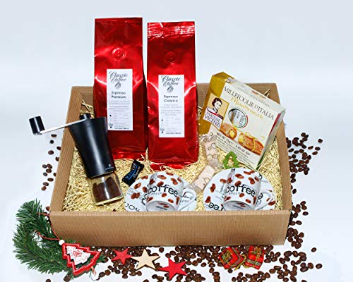 Classic Caffee - Geschenkset- Weihnachtsduft (Tassen weiss/bohne) von Classic Caffee