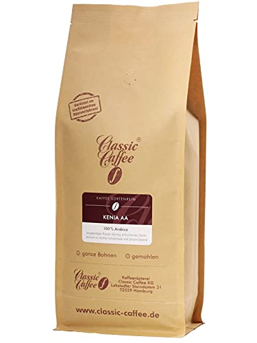 Kenia AA - 1000g - Ganze Bohne von Classic Caffee