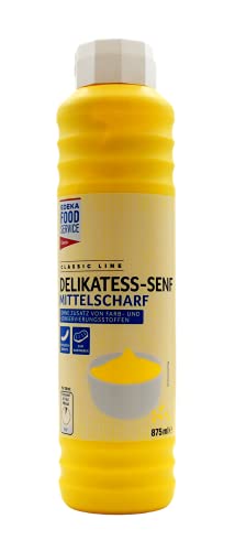 Classic Line Delikatess-Senf Mittelscharf, 12er Pack (12 x 875ml) von Classic Line