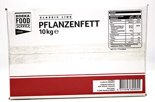 Classic Line Pflanzenfett Blockfett, (1 x 10 kg) von Classic Line