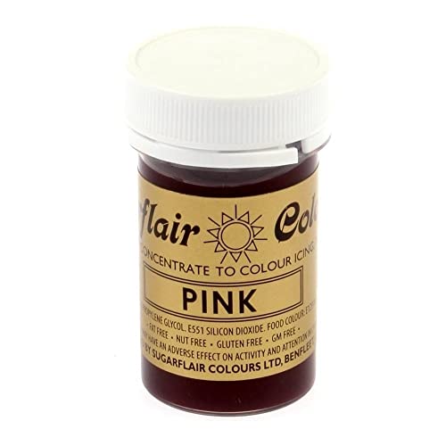 Sugarflair Spectral Paste Gel Edible Food Colouring Colour Icing 25G - Pink von Classikool