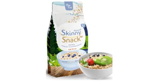 8er Pack Cleanfoods 120 Kalorie verzehrfertiger Haferbrei l 150g l Vegan l Zucker und Glutenfrei l einzeln verpackt, perfekt für unterwegs l mit Glucomannan l warm/kalt genießbar l mit Haferdrink von Clean Foods