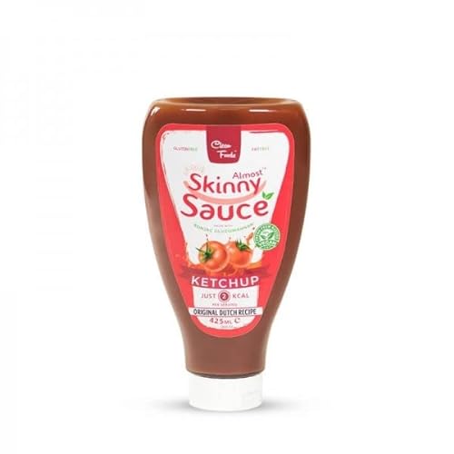 CleanFoods almost skinny Sauce Ketchup 425ml I nur 49 Kalorien pro 100g von Cleanfoods