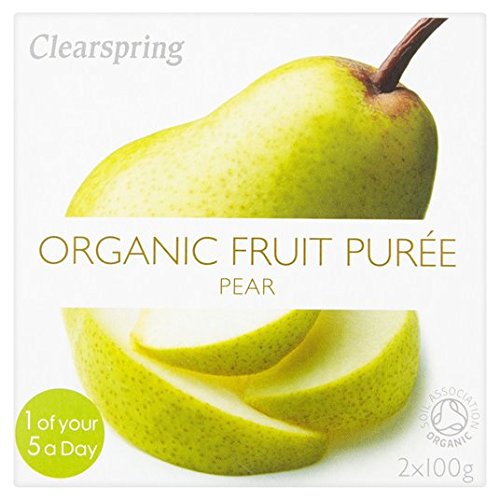 Clear Organische Birne Püree 2 x 100 g von Clearspring