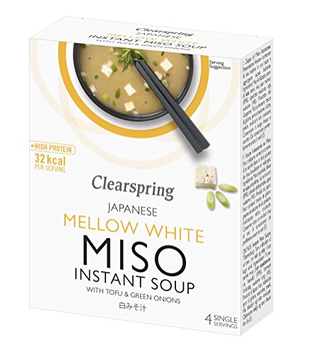 Clearspring | Mellow White Miso Soup + Tofu | 8 x 4x10g von Clearspring