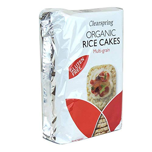 Clearspring - Organic Rice Cakes Multi-Grain - 130g (Case of 12) von Clearspring