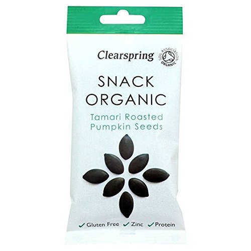 Clearspring Organic Tamari Roasted Pumpkin Seeds 30g von Clearspring