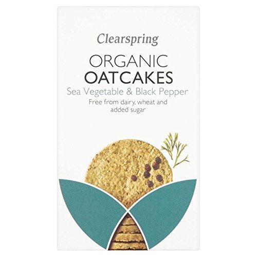 Clearspring Organischen Meer Gemüse Und Schwarzem Pfeffer Oatcakes 200G von Clearspring