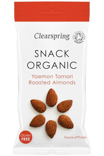 Clearspring Tamari Geröstete Mandeln - Snack Bio von Clearspring
