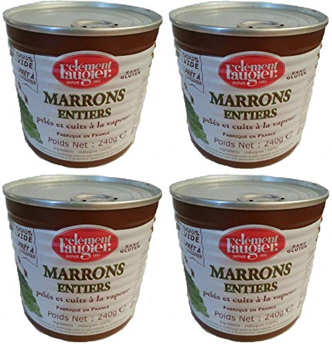 Clément Faugier - Ganze Gedämpfte und Geschälte Kastanien - 240g - 4er Set Clément Faugier - Ganze Gedämpfte und Geschälte Kastanien - 240g - 4er Set von Clement Faugier