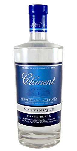 Clement Rhum Blanc Canne Bleue 0,7 Liter 50% Vol. von Clement