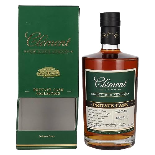 Clément Rhum Vieux Agricole PRIVATE CASK Oloroso 2017 61,1% Vol. 0,7l in Geschenkbox von Clément