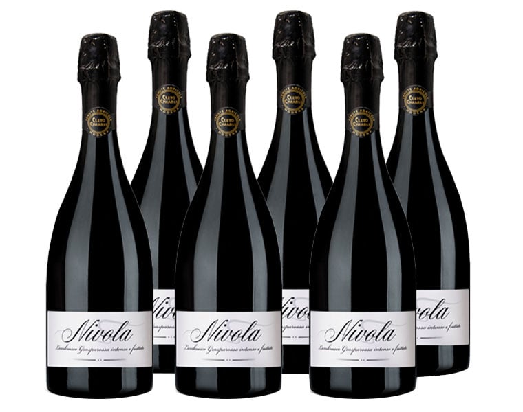 Paket mit 6 Flaschen Nivola Lambrusco Grasparossa Paket mit 6 Flaschen Nivola Lambrusco Grasparossa von Cleto Chiarli