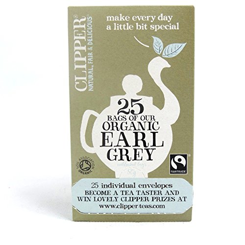 Clipper Teas - Fairtrade Organic Earl Grey Envelope Tea - 25 Bags von Clipper Tea