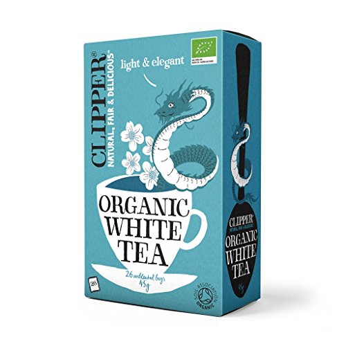 CLIPPER TEA - BIO - Weißer Tee - 50g (26 ungebleichte Teebeutel) von Clipper