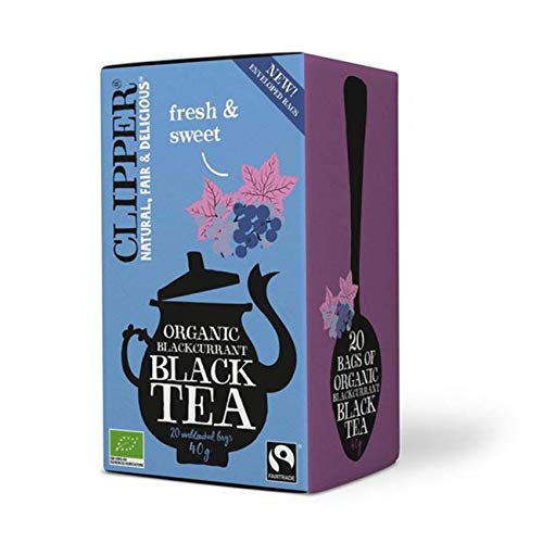 Clipper Organic Blackcurrant Black Tea 20 bags von Clipper
