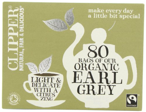 Clipper Organic Fairtrade Everyday Earl Grey Tee, 200 g, 80 Beutel Clipper Organic Fairtrade Everyday Earl Grey Tee, 200 g, 80 Beutel von Clipper Natural, Fair & Delicious