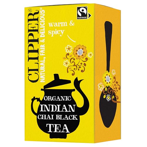 Clipper Organic Indian Chai Black Tea 20 Bags von Clipper Natural, Fair & Delicious
