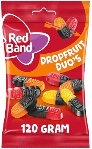 Redband Duo-Gummibärchen (Früchte und Lakritz) 12 Stück à 120 g von Cloetta Holland BV