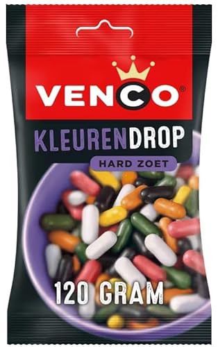 Venco Lakritze, bunt, 12 Packungen à 120 g von Cloetta Holland BV