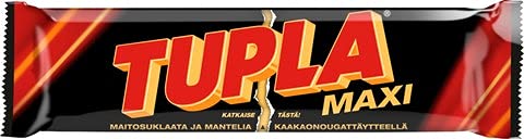 8 x 50g Tupla Maxi chocolate bar Schokoladenriegel Cloetta von Cloetta