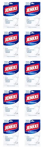 Cloetta Jenkki Xylitol Cool Peppermint Kaugummi 10 Pack of 80g Cloetta Jenkki Xylitol Cool Peppermint Kaugummi 10 Pack of 80g von Cloetta