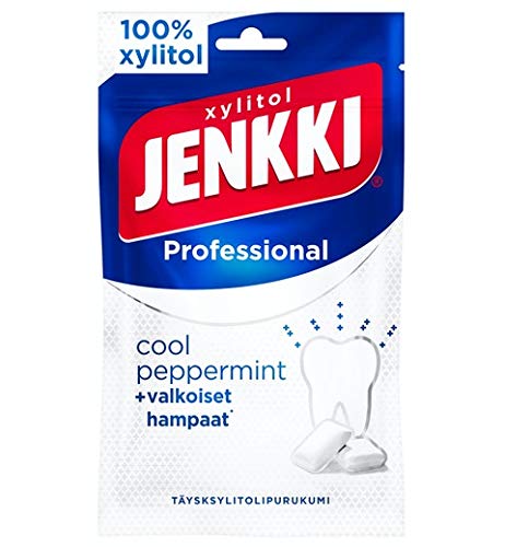 Cloetta Jenkki Xylitol Cool Peppermint Kaugummi 16 Pack of 80g von Cloetta