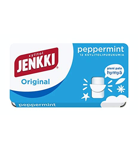Cloetta Jenkki Xylitol Original Peppermint Kaugummi 8 Schachteln of 18g Cloetta Jenkki Xylitol Original Peppermint Kaugummi 8 Schachteln of 18g von Cloetta
