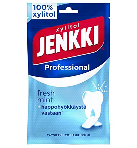 Cloetta Jenkki Xylitol Professional Freshmint Kaugummi 1 Pack of 90g von Cloetta