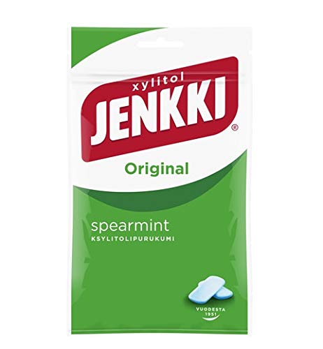 Cloetta Jenkki Xylitol Spearmint Kaugummi 1 Pack of 100g von Cloetta