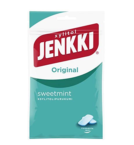Cloetta Jenkki Xylitol Sweetmint Kaugummi 1 Pack of 100g von Cloetta