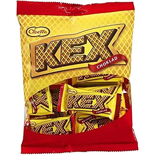 Cloetta Kex Choklad Mini-Waffeln mit Schokoladenfüllung, 156 g von Cloetta