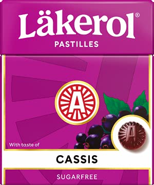 Cloetta Lakerol Cassis Pastillen 10 Schachteln of 25g von Cloetta