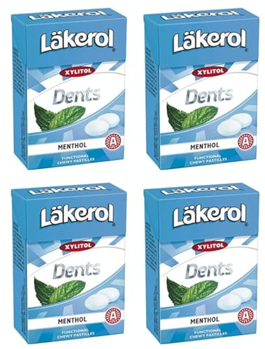 Cloetta Lakerol Dents Menthol Pastillen 4 Schachteln of 85g Cloetta Lakerol Dents Menthol Pastillen 4 Schachteln of 85g von Cloetta